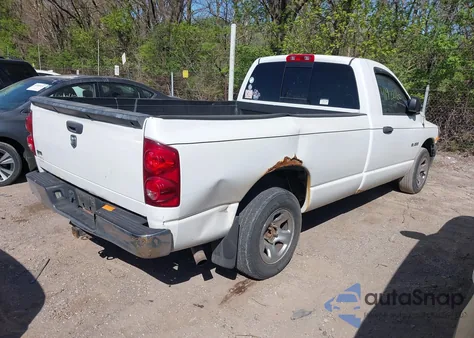 2008 Dodge Ram 1500 St/Sxt из США, поврежденный, VIN 1D7HA16N68J124942